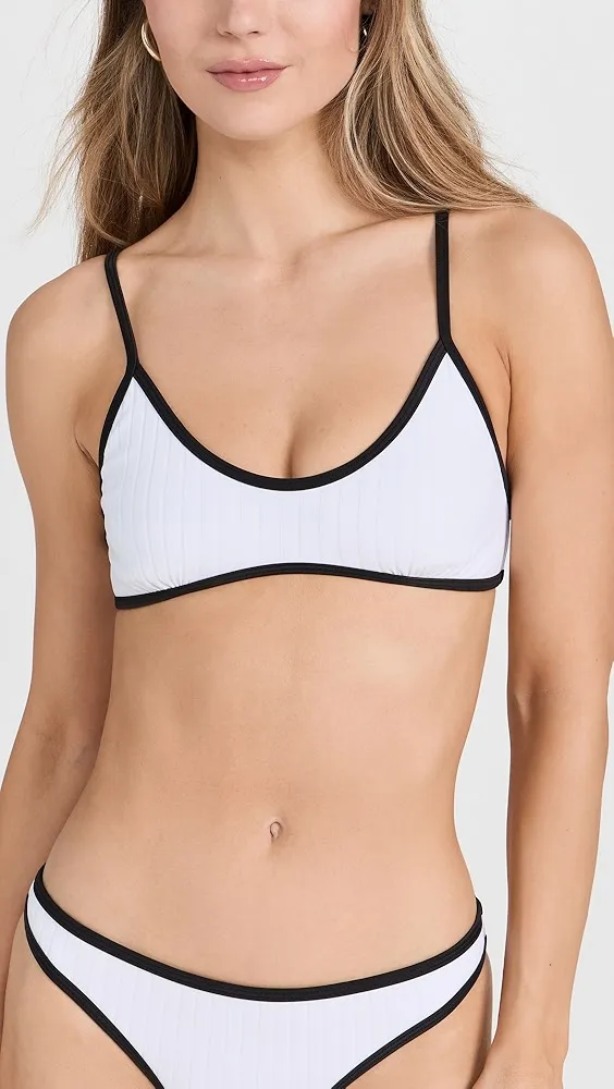 Solid & Striped   The Rachel Bikini Top 