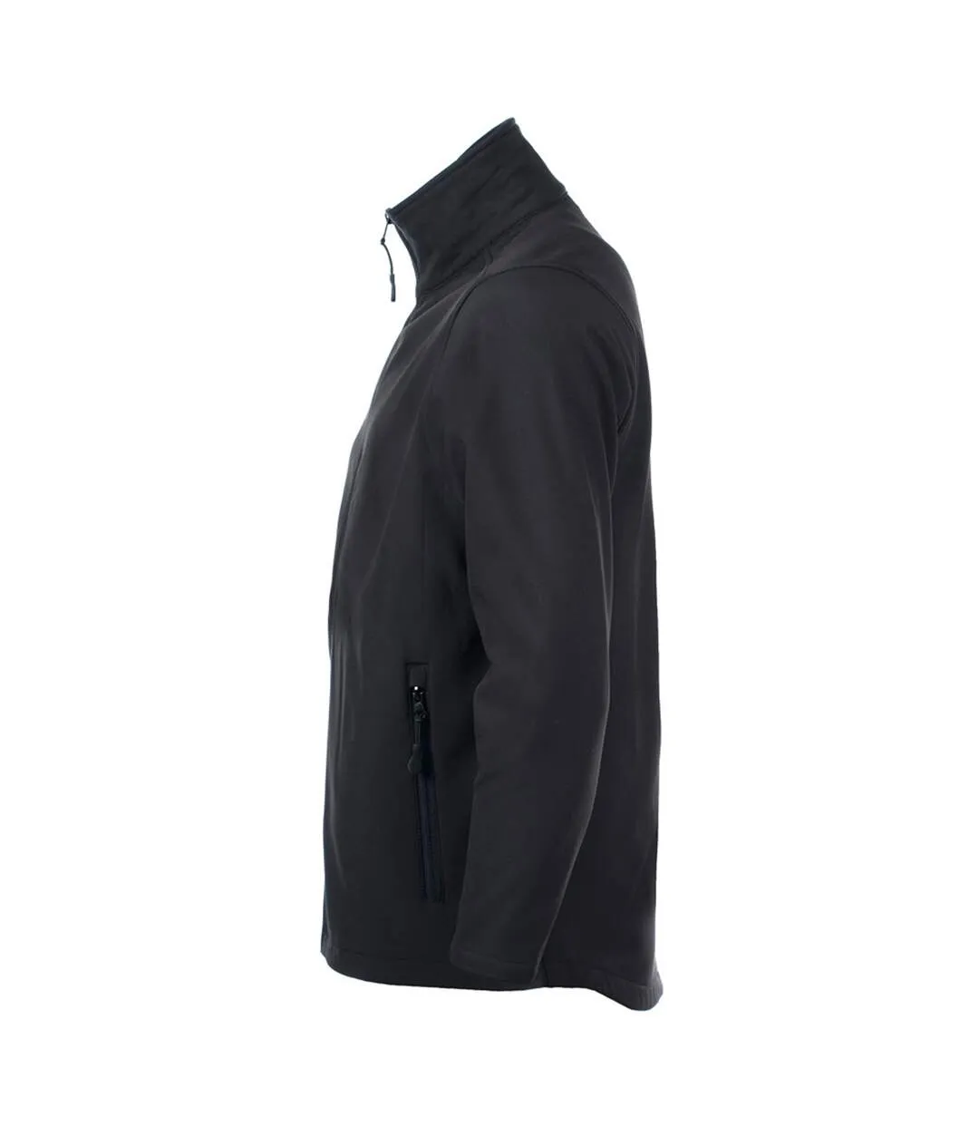 SOLS Mens Race Full Zip Water Repellent Softshell Jacket (Black) - UTPC2549