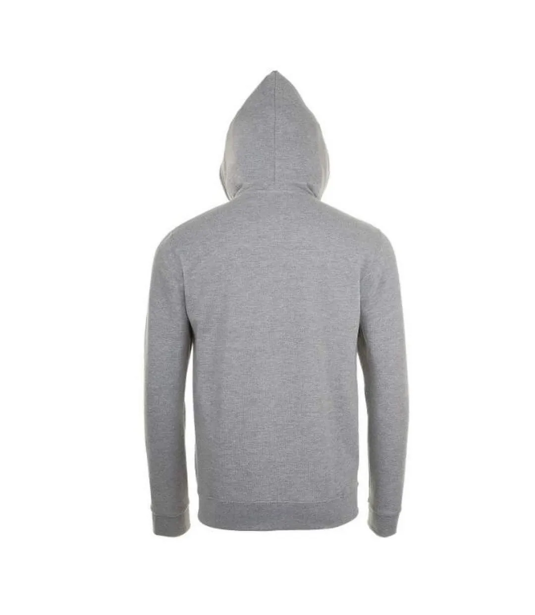 SOLS Mens Stone Zip Up Plain Hoodie (Gray Marl) - UTPC2784