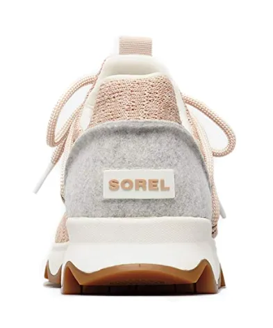 Sorel – Women’s Kinetic Lace Casual Knit Sneakers (Natural Tan)