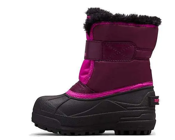 SOREL Childrens’ Snow Commander Boot – Purple Dahlia