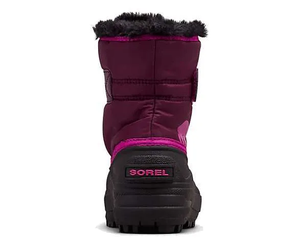 SOREL Childrens’ Snow Commander Boot – Purple Dahlia