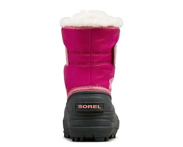 SOREL Childrens’ Snow Commander Boot – Tropic Pink