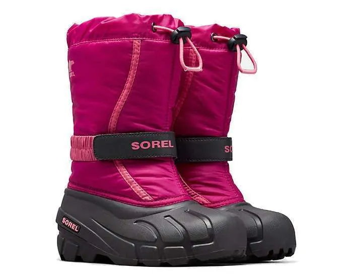 SOREL Childrens’ Flurry Winter Boot #NC1965-684 Deep Blush