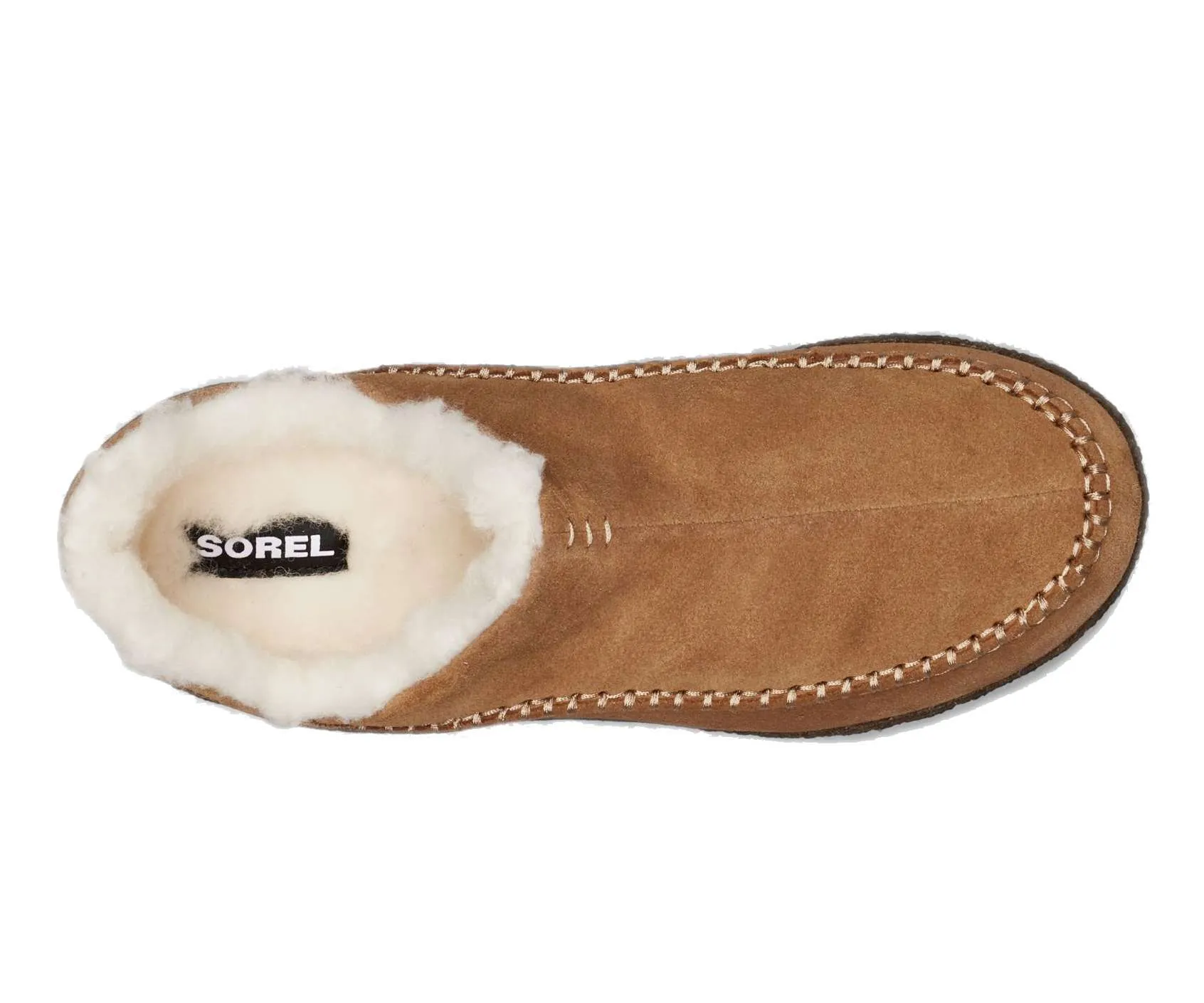 SOREL MEN’S MANAWAN II SLIPPER – Elk, Natural