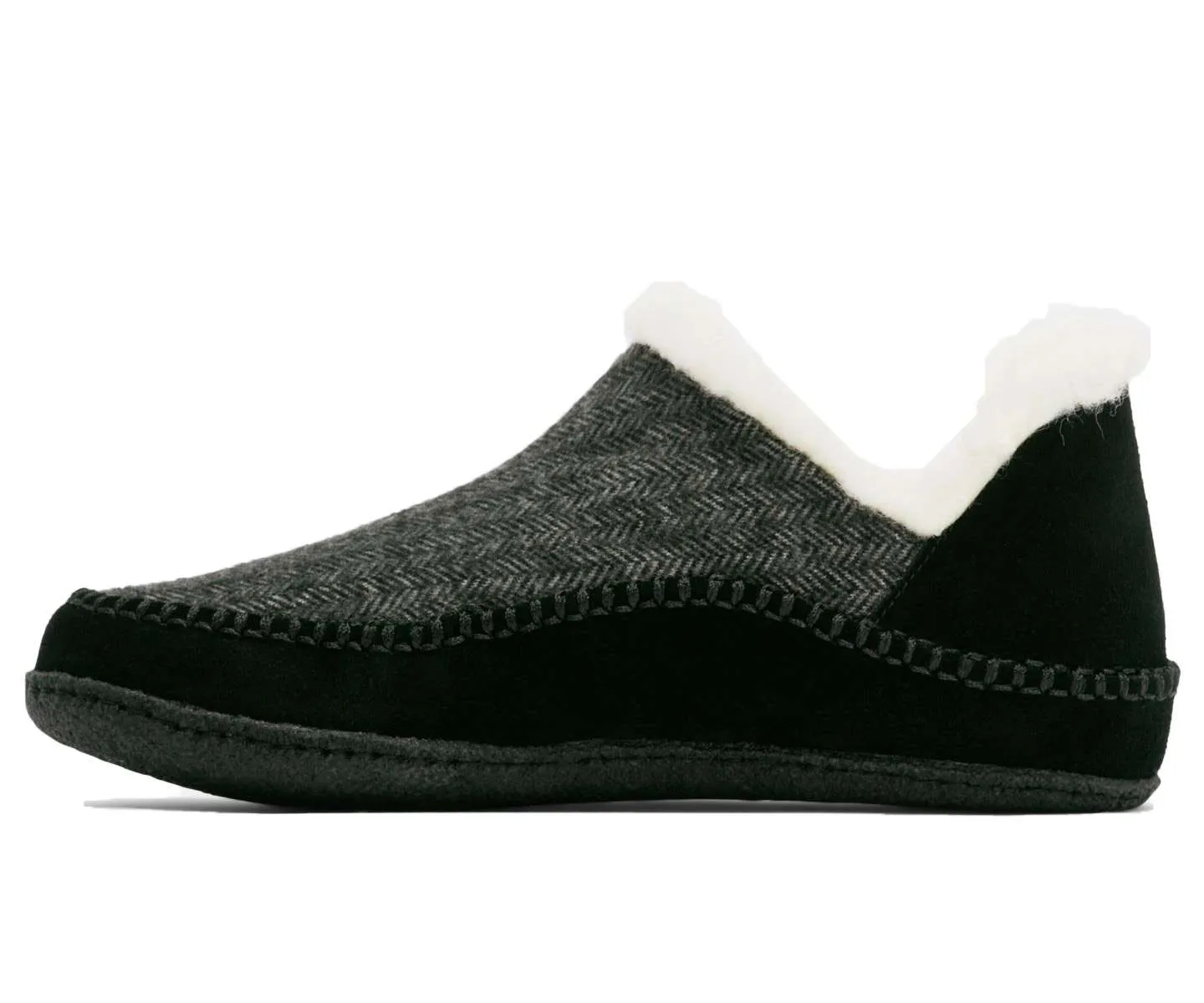 SOREL MEN’S MANAWAN II SLIPPER – Grill, Black