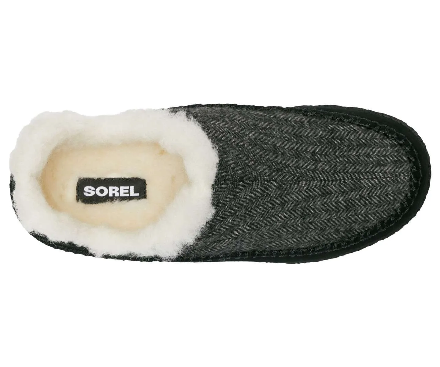 SOREL MEN’S MANAWAN II SLIPPER – Grill, Black