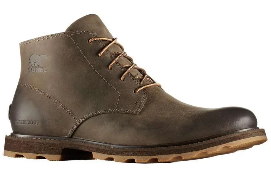 SOREL Mens Madson Chukka Waterproof Boot (Major/Cordovan)