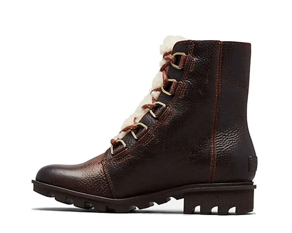 SOREL Phoenix Short Lace Cozy Boot #NL3415-282 BURRO