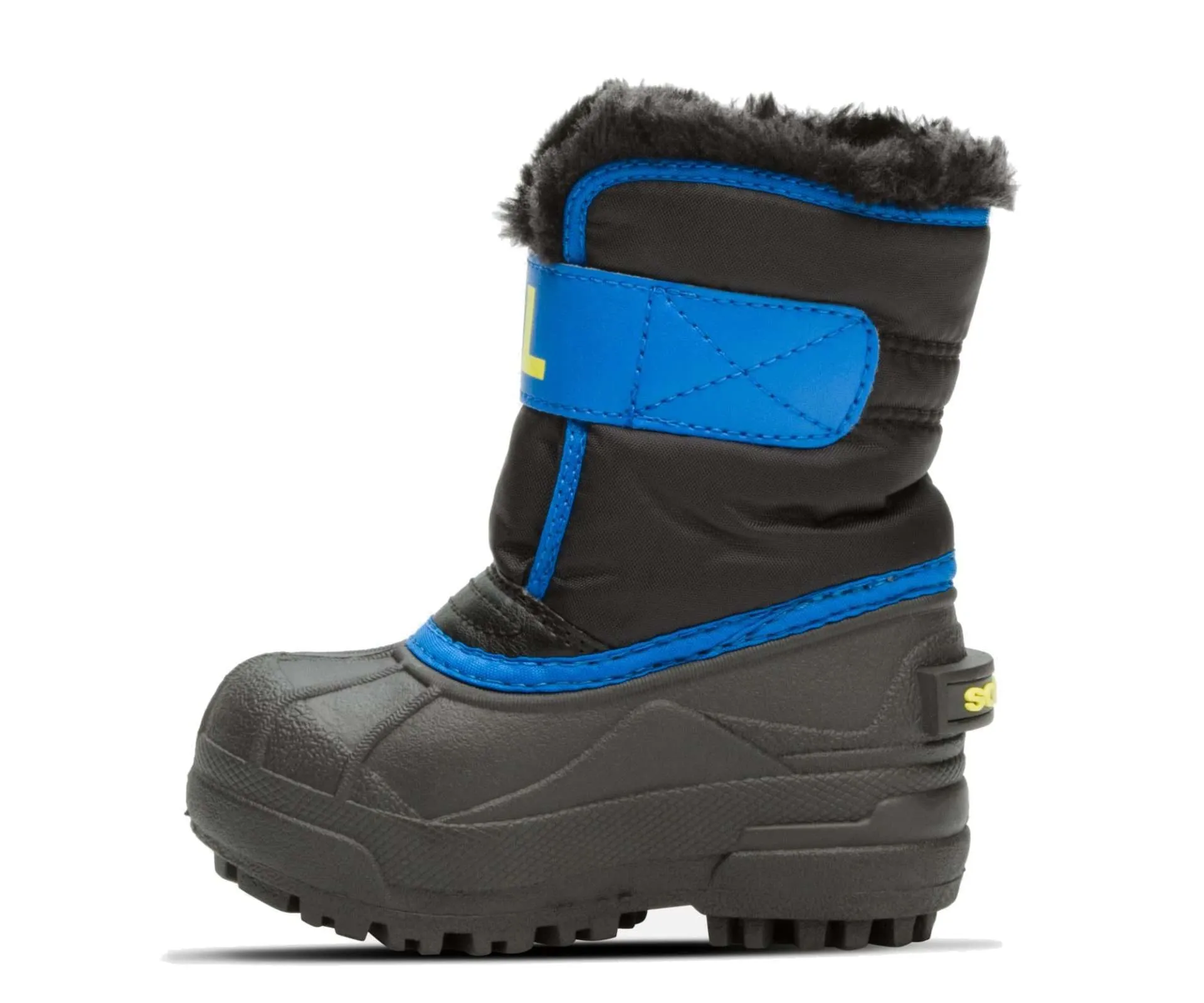 SOREL Toddler Snow Commander Boot – Black, Super Blue