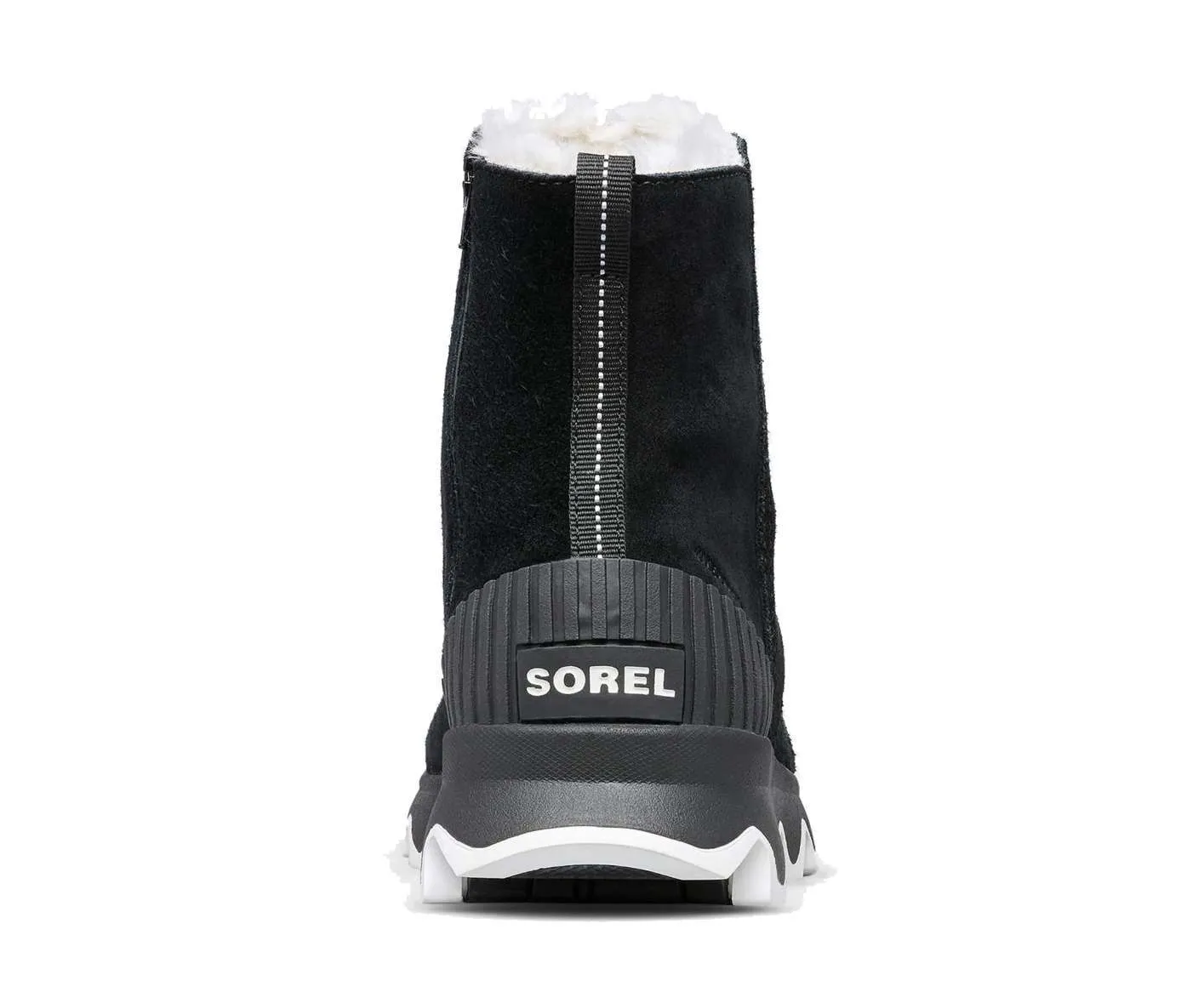 Sorel Women KINETIC SHORT BOOT Black, Sea Salt