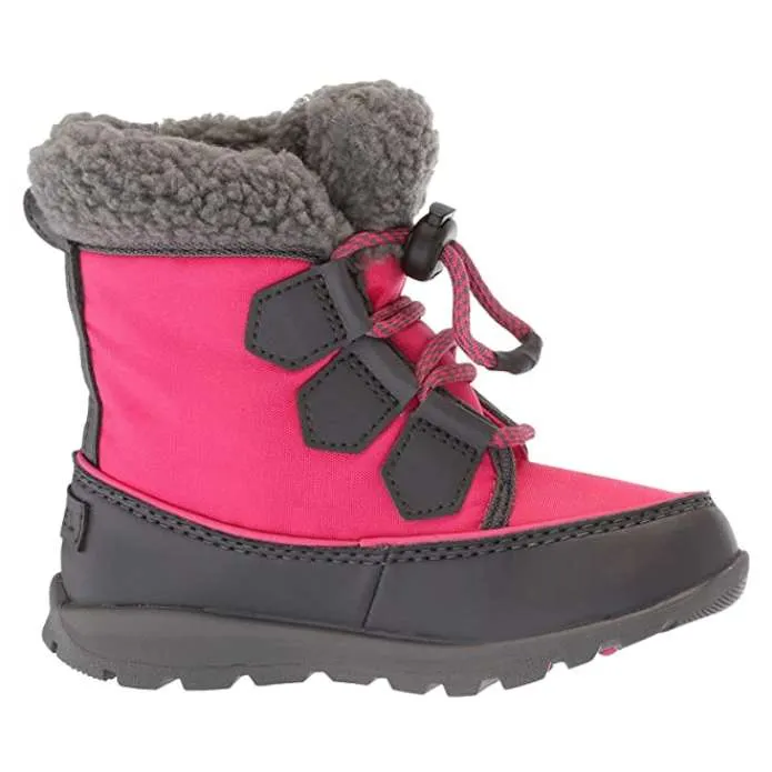 Sorel Youth Whitney Carnival Snow Boot (Ultra Pink/Dark Grey) Previous Season