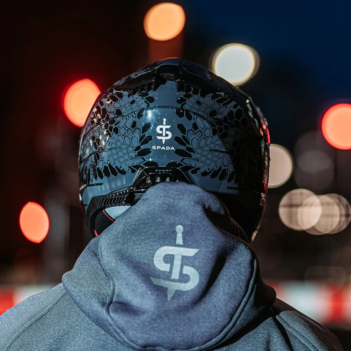 Spada SP18 Kusanagi Helmet - Dark