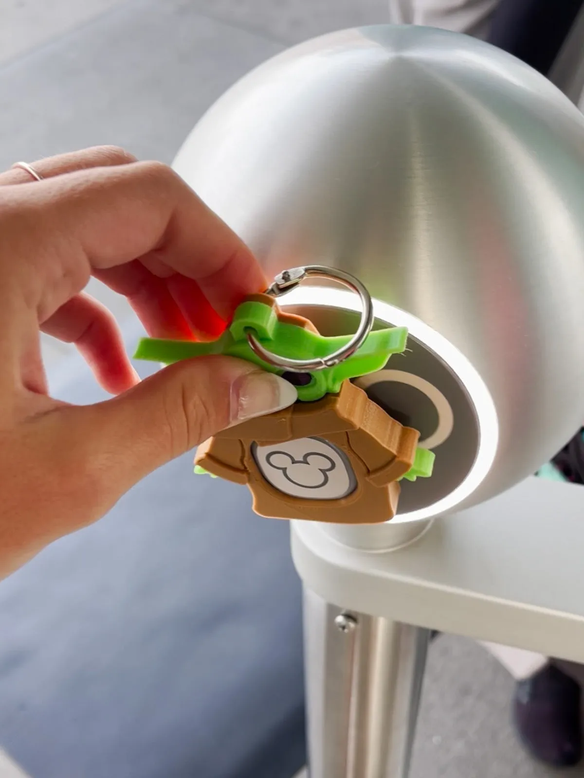 Spherical Orange Robot Magic Band Buddy