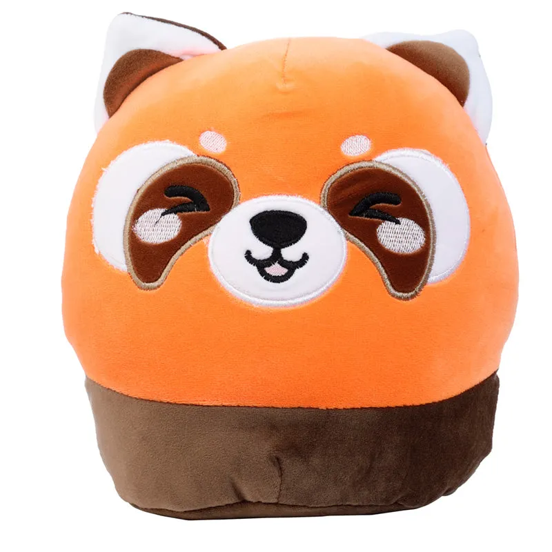 Squidglys Ru the Red Panda Adoramals Wild Plush Toy CUSH298