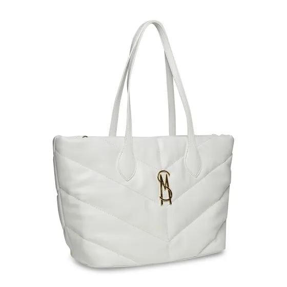 Steve Madden BWorks White / Gold Bag