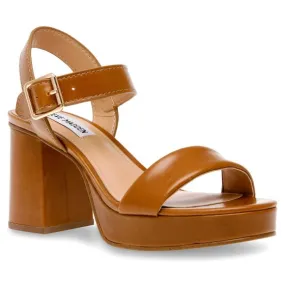 Steve Madden Freefall Cognac Lea Horse Sandals
