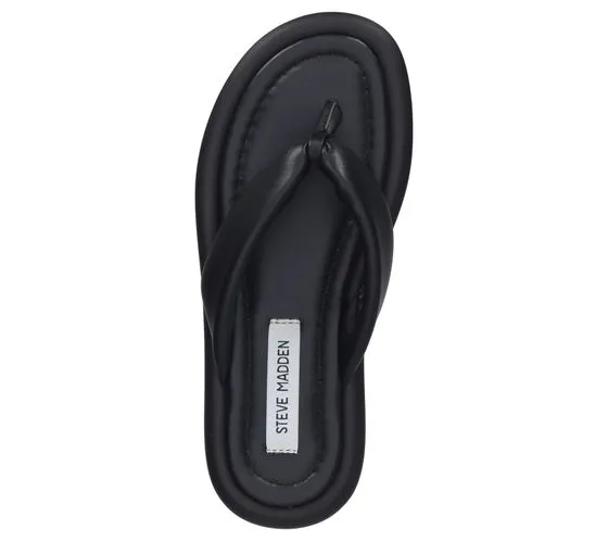 STEVE MADDEN Gramercy toe separator women's mules SM11001833-02002-001 black