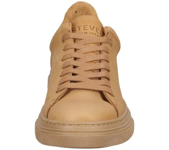 STEVEN NEW YORK scarpe da donna in vera pelle sneakers alla moda SNY11000237-03001-237 marrone chiaro