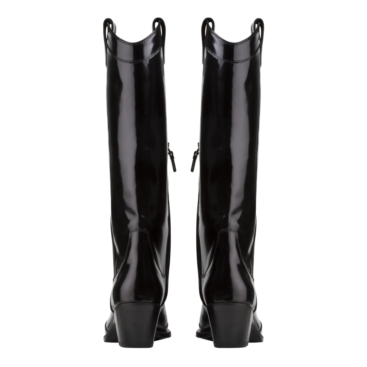 Stivale Donna High Cut Texan Boot - Black