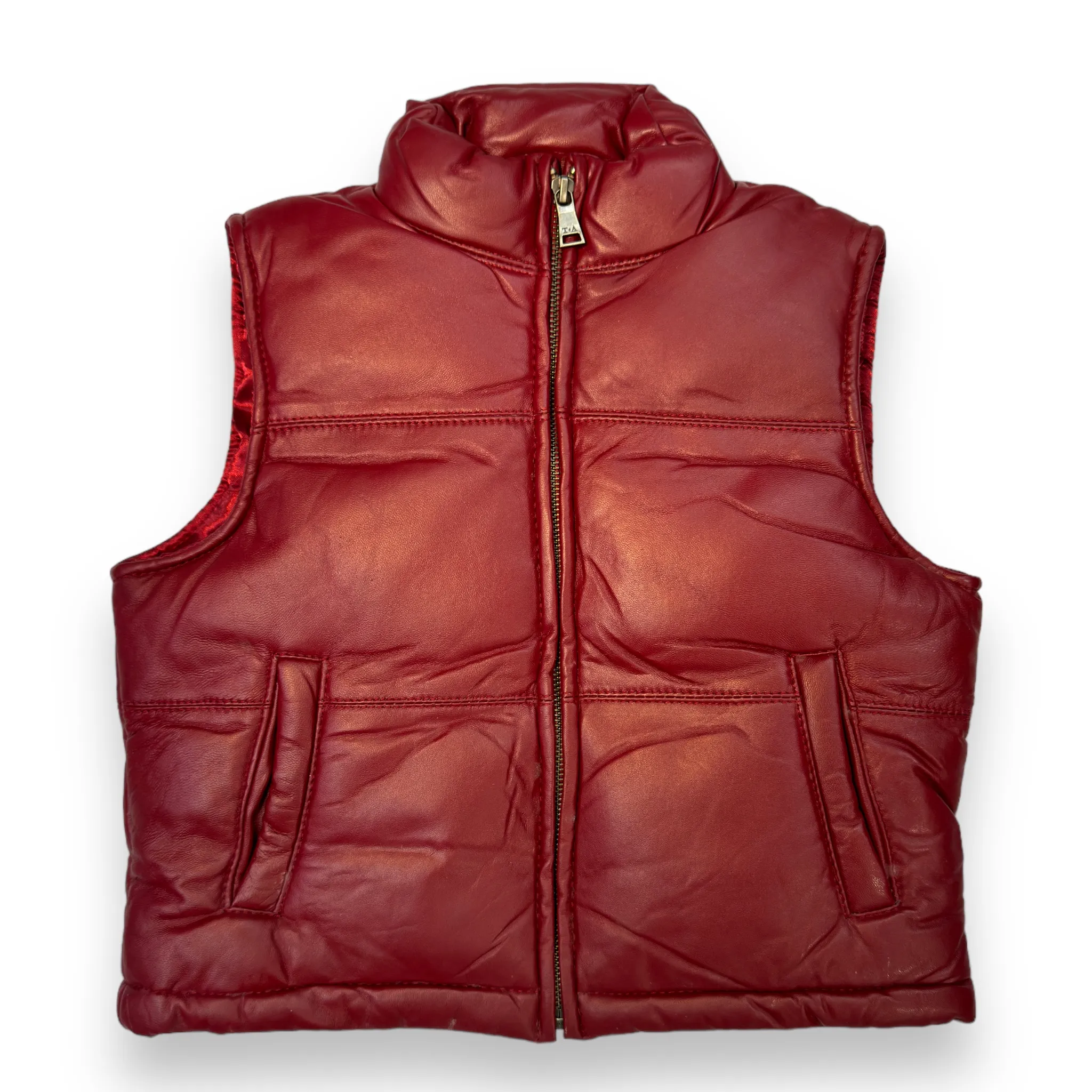 Straight Design Bubble Vest - Daniel's Leather