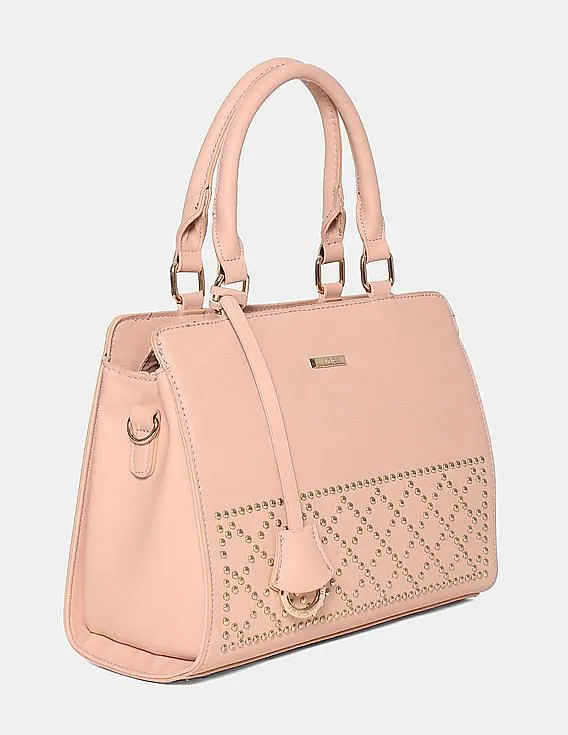 Stride Detachable Strap Studded Tote Bag