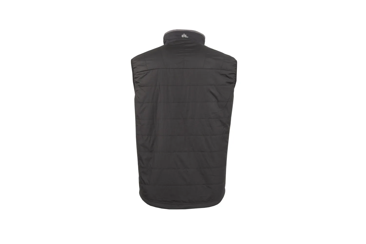 STS Ranchwear Mens Sterling Black/Grey 100% Polyester Softshell Vest