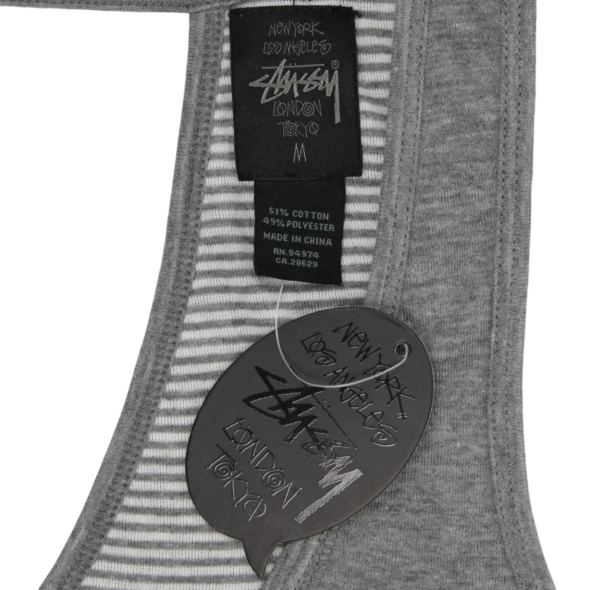 Stussy Grey Tank Top