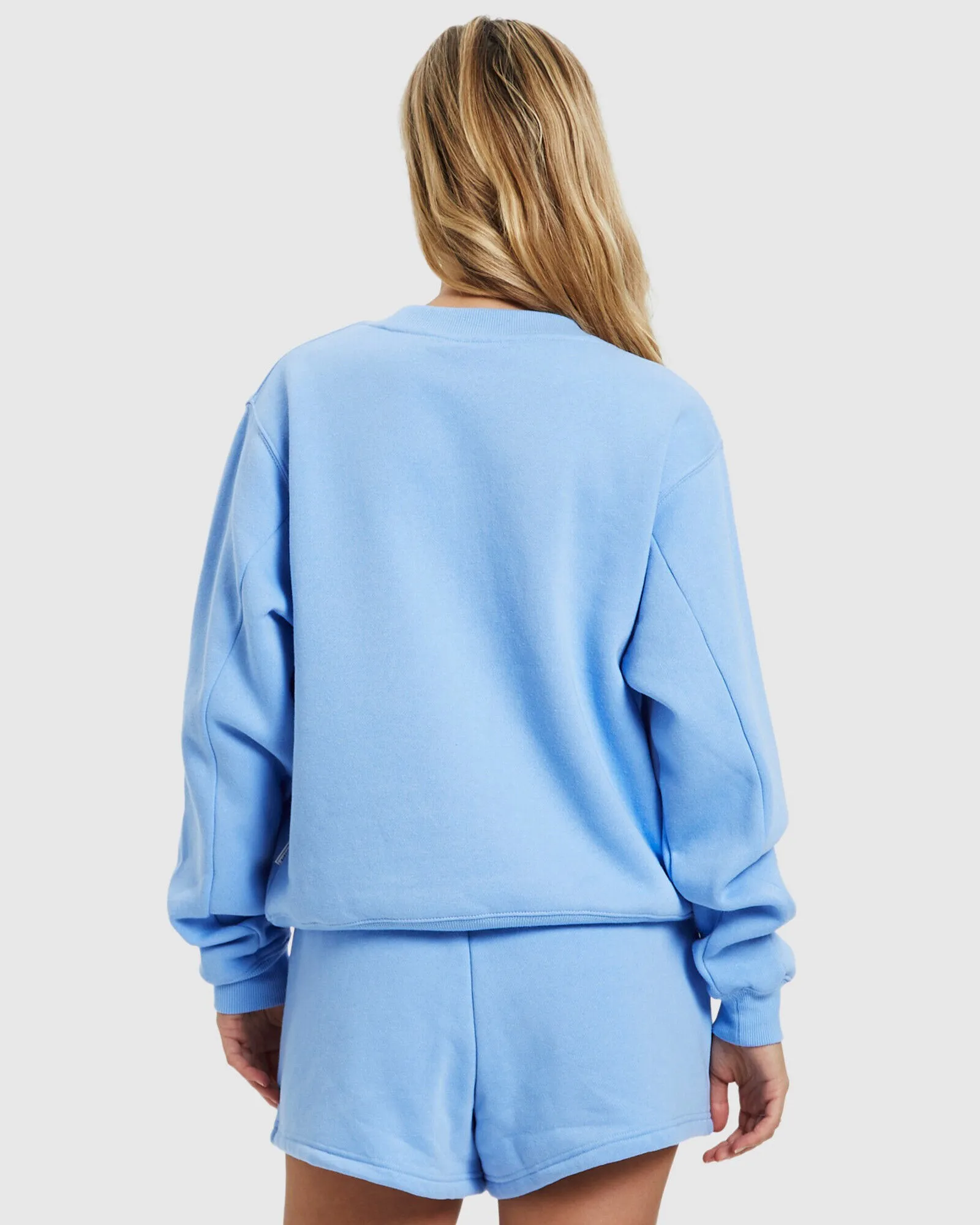 Subtitled Arch Origin Fleece Jumper Blue
