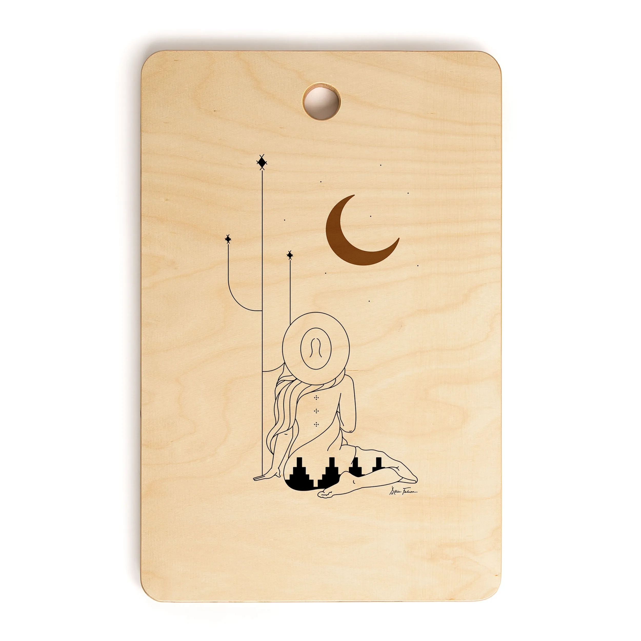 Talking To The Moon Cutting Board (DS) DD