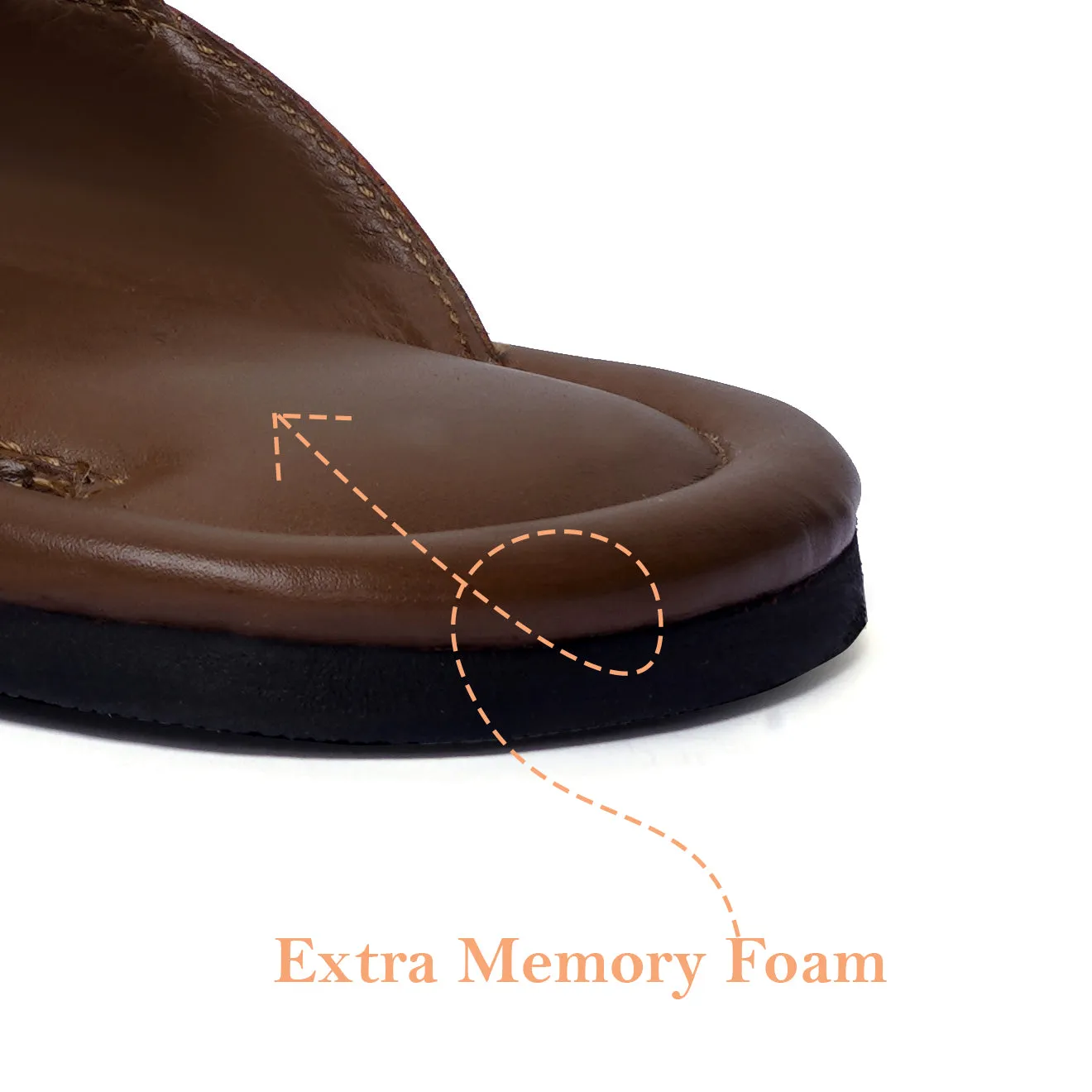 Tan Kolhapuri Slipper