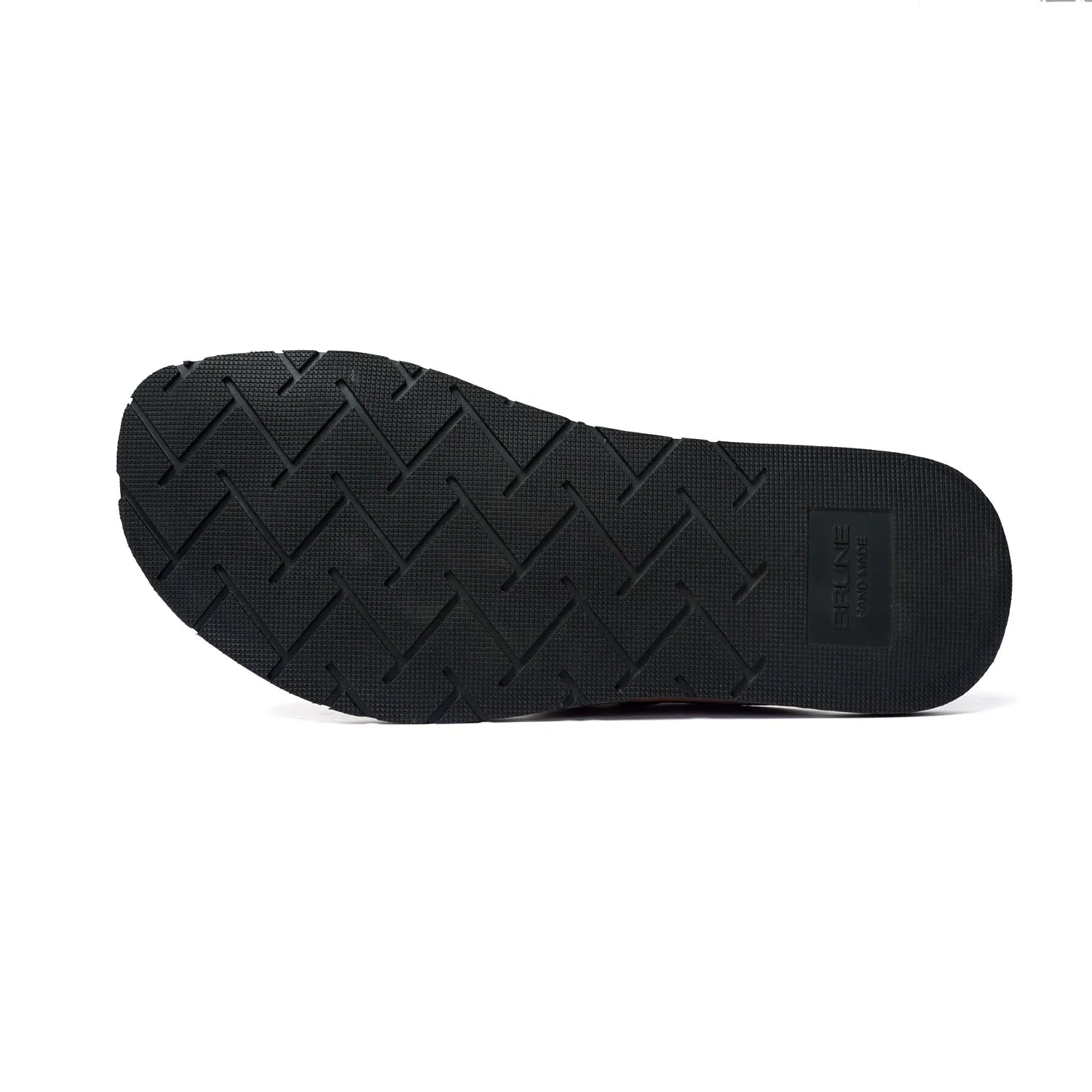 Tan Kolhapuri Slipper