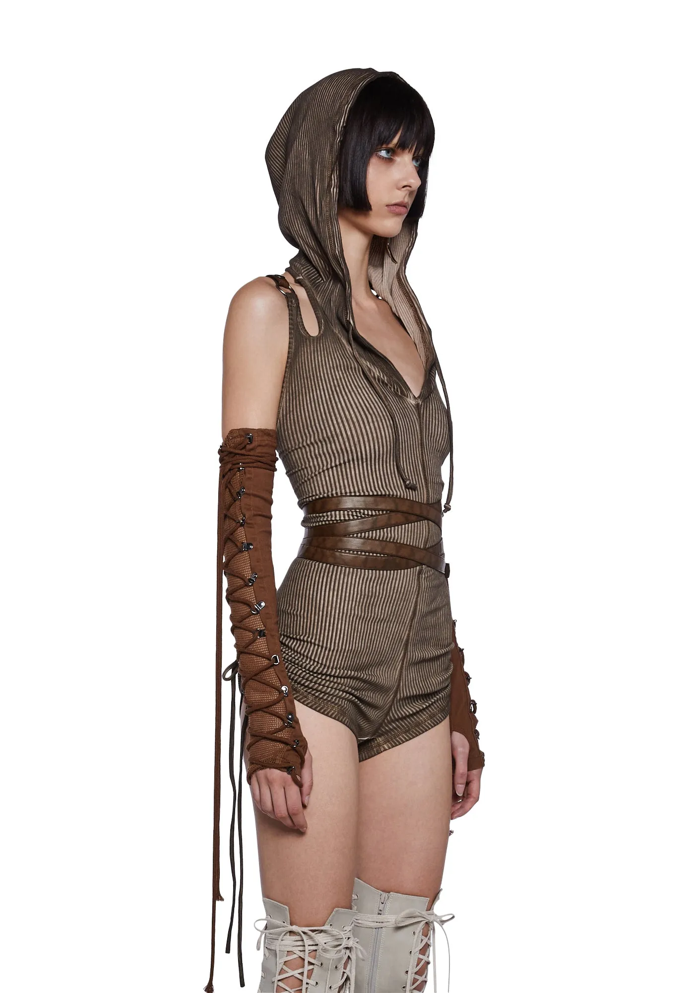 Tempo Wrapped Harness Romper-