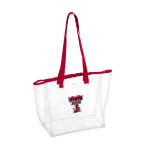 Texas Tech Red Raiders Stadium Clear Tote Bag