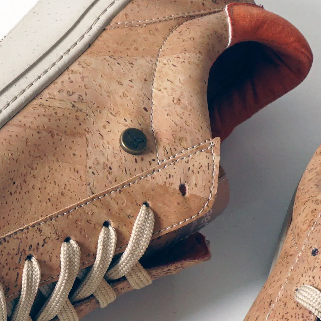 The Corker V22 Orange | Cork Vegan Shoes