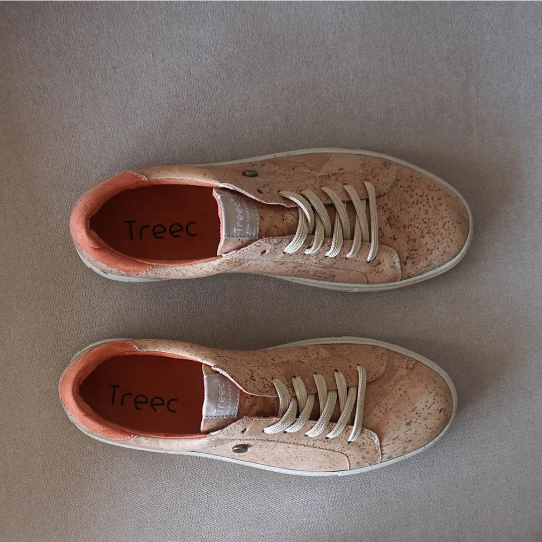 The Corker V22 Orange | Cork Vegan Shoes