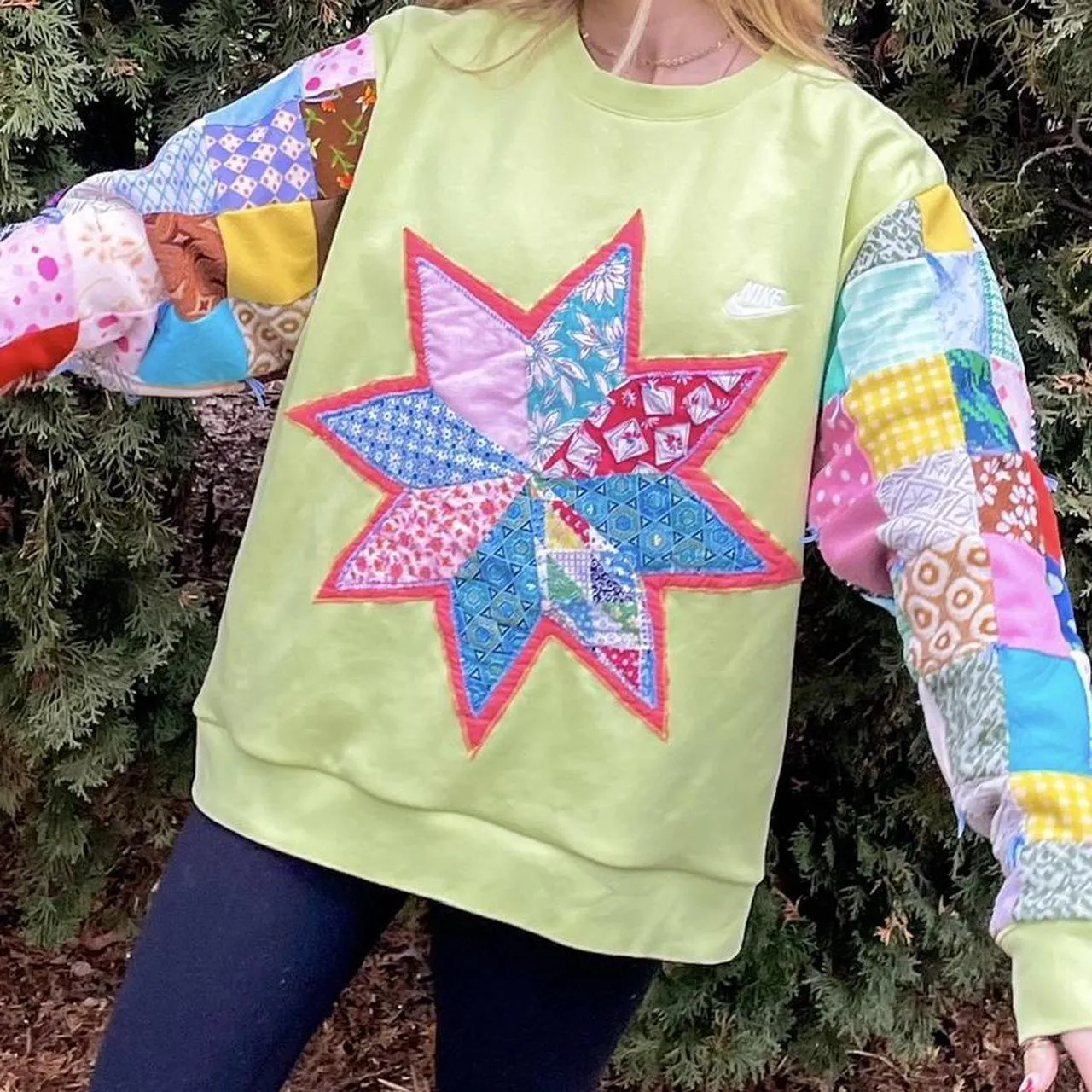 The Most Perfect Nike Quilt Rework