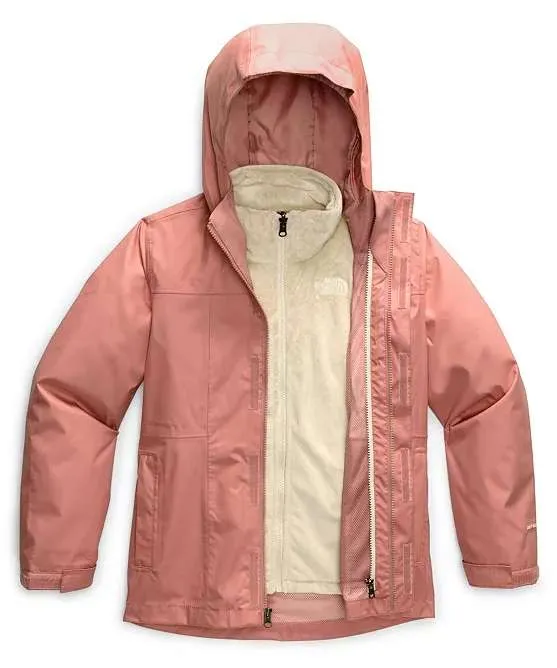 The North Face Big Girls Osolita Triclimate Jacket (Pink Clay)