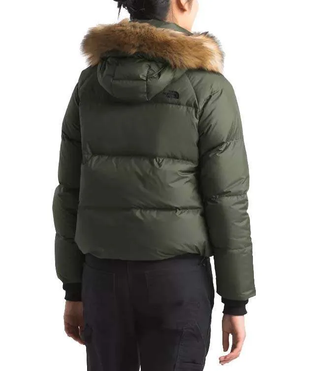 The North Face Women’s Dealio Down Crop Jacket (New Taupe Green)