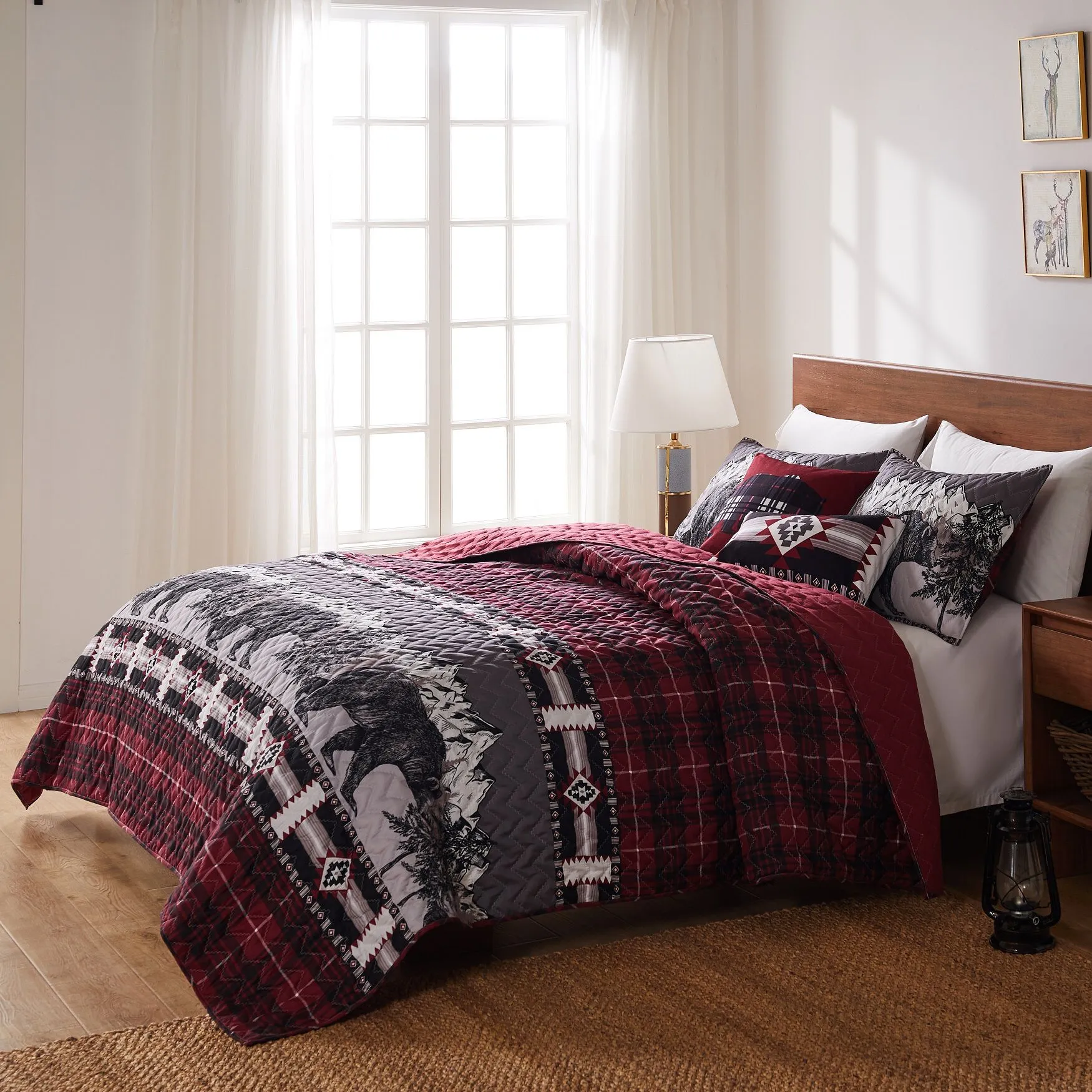 Timberline Quilt And Pillow Sham Set