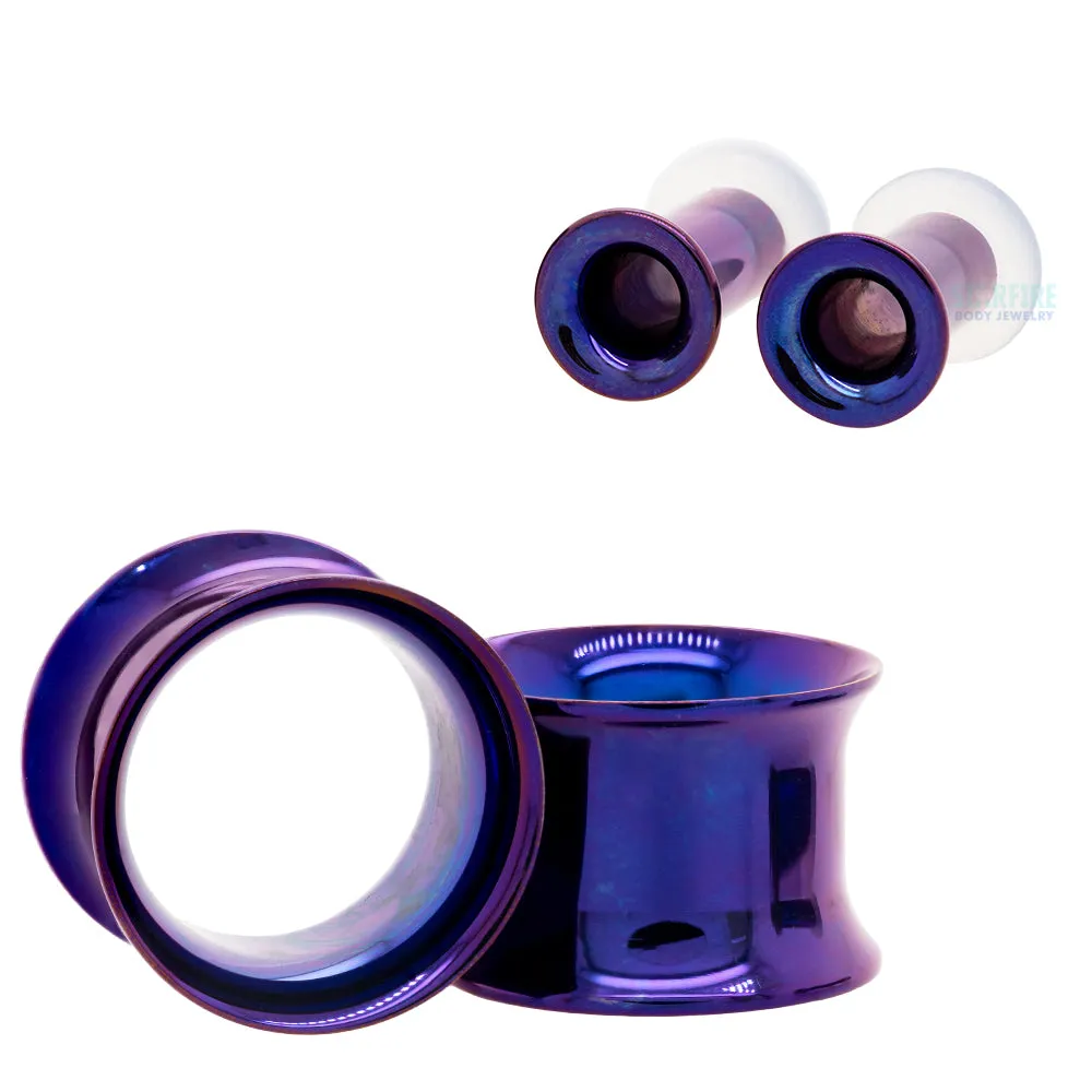 Titanium Eyelets - Purple