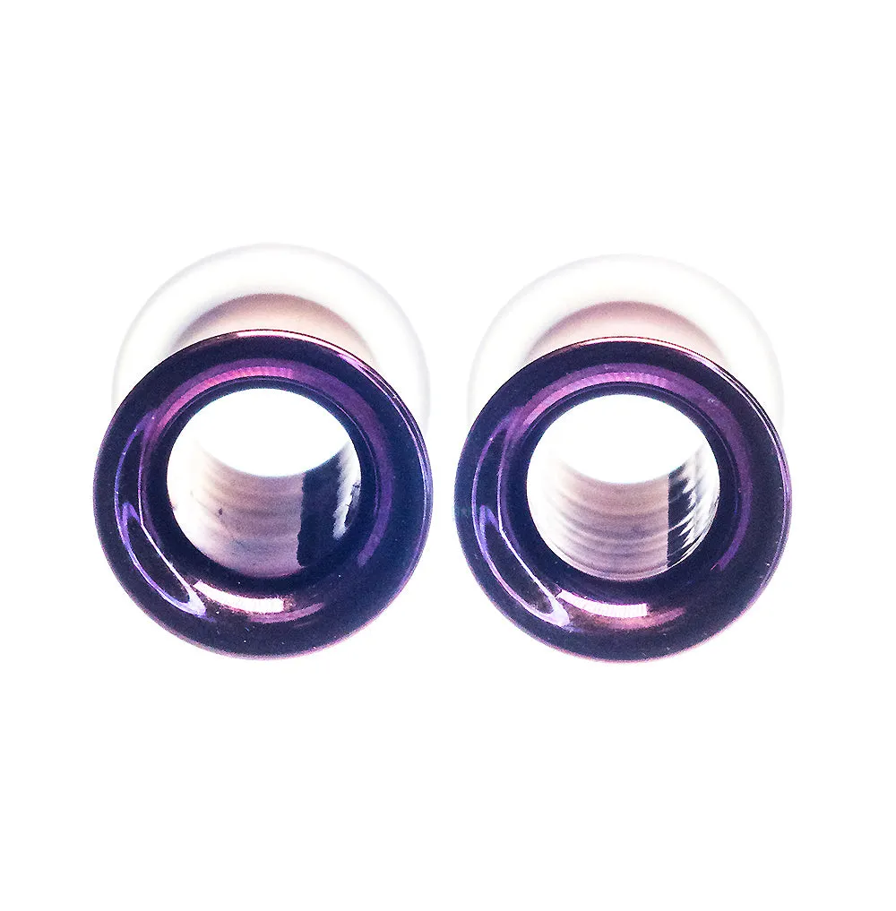 Titanium Eyelets - Purple