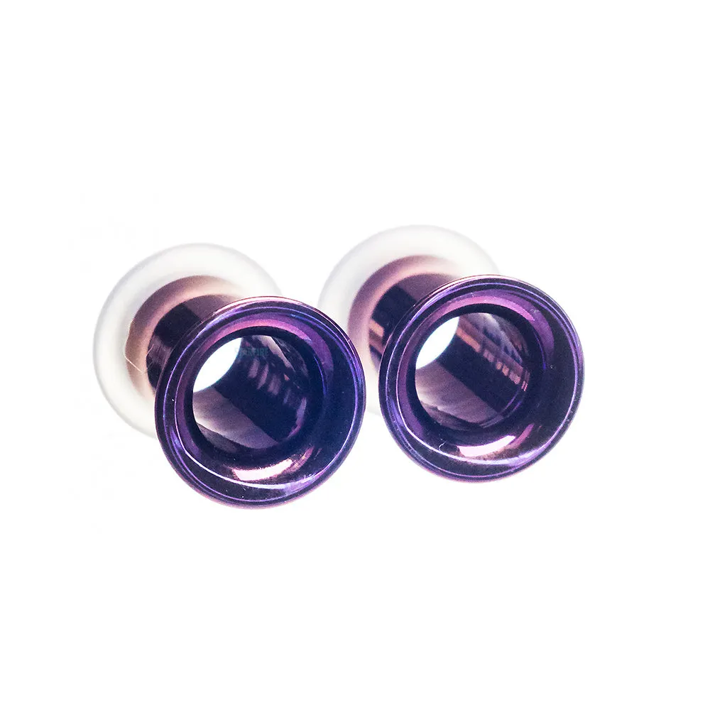 Titanium Eyelets - Purple