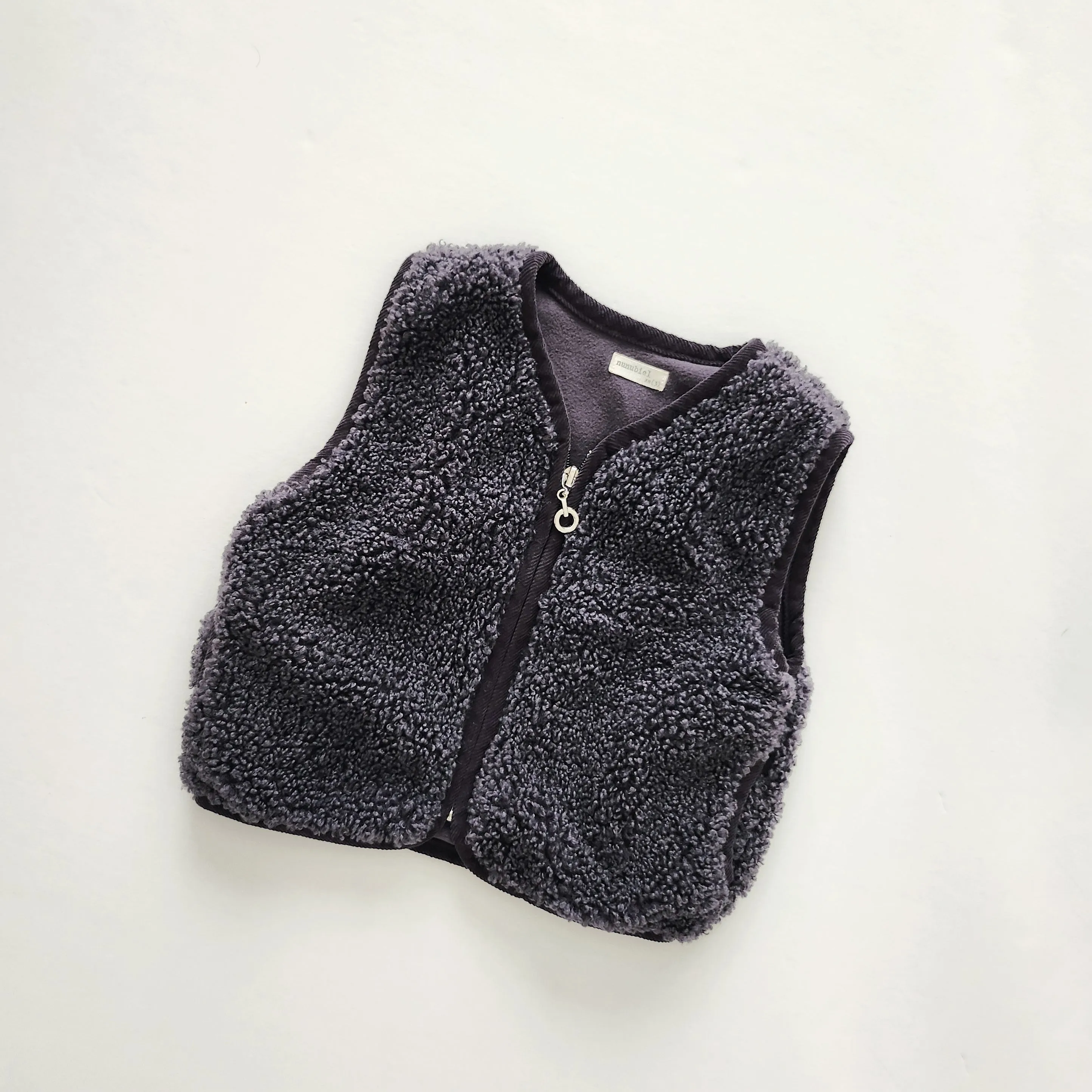 Toddler Nunu Sherpa Zip Vest (1-6y) - 3 Colors
