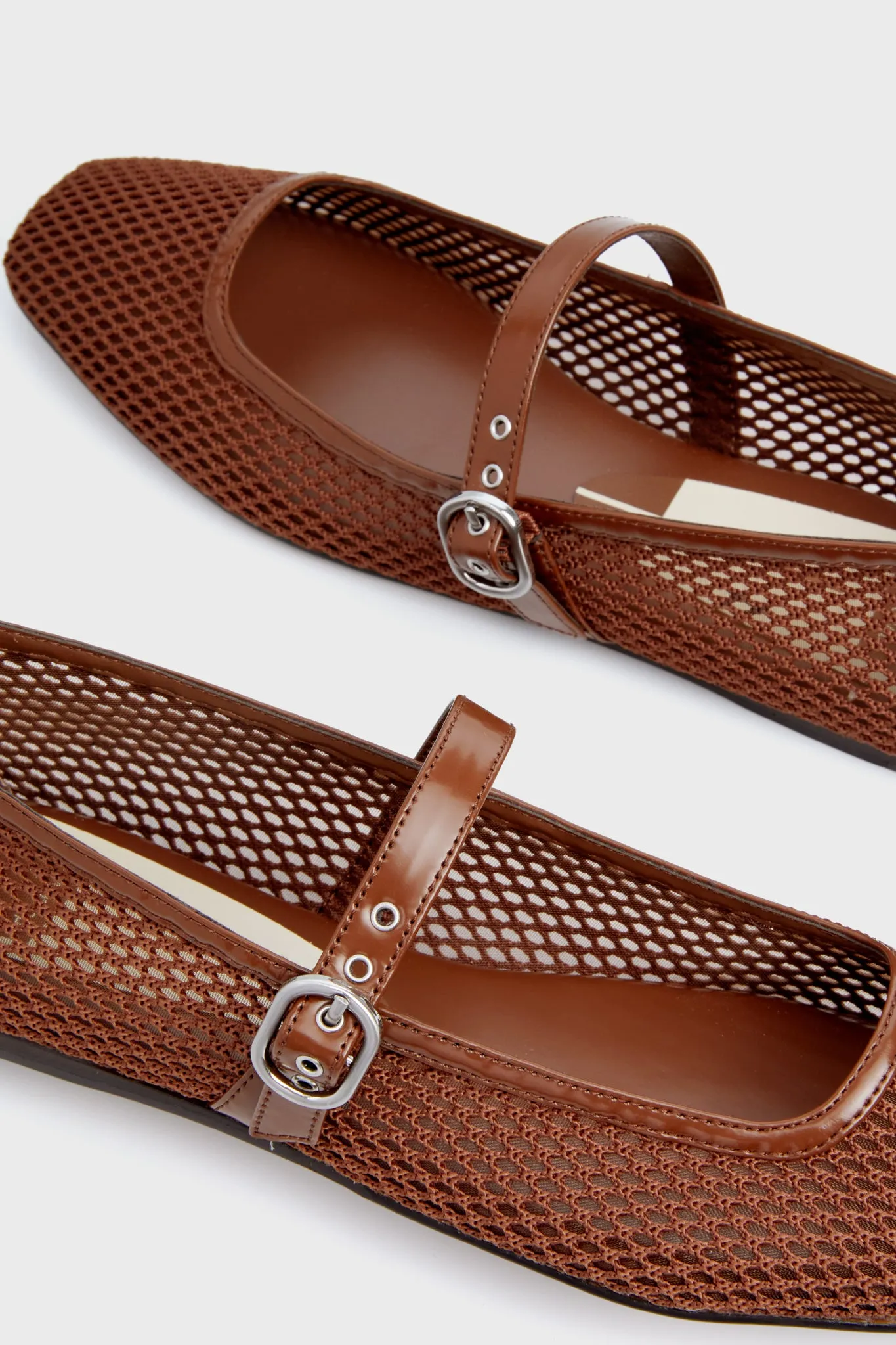 Toffee Rodini Mesh Flats