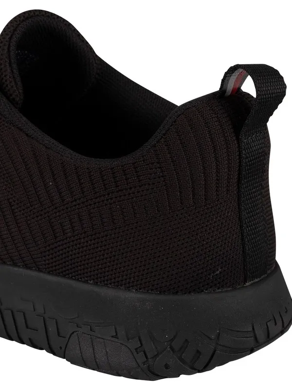 Tommy Hilfiger Corporate Mesh Trainers - Black