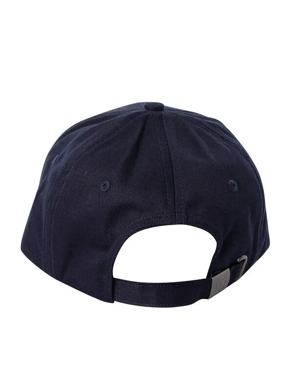 Tommy Hilfiger Foundation Cotton Baseball Cap - Space Blue