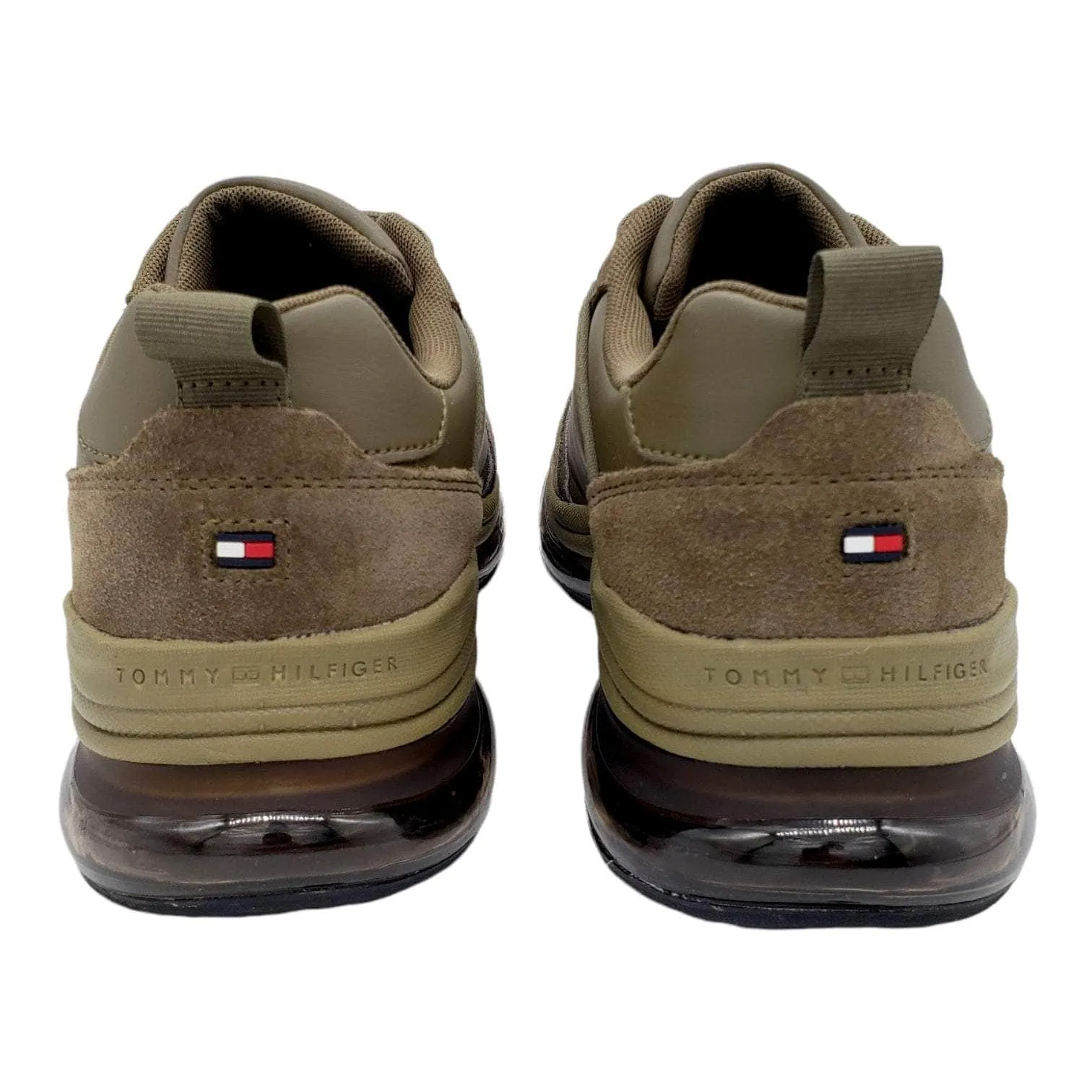 Tommy Hilfiger Khaki Air Runner Trainers
