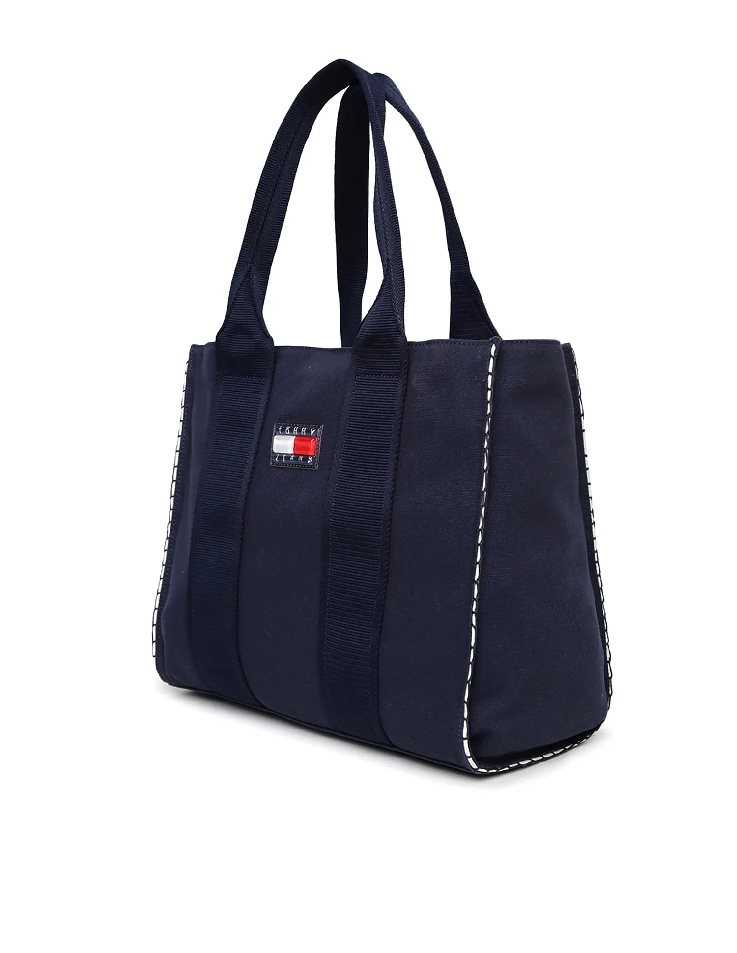 Tommy Hilfiger Logo Badge Summer Tote Bag