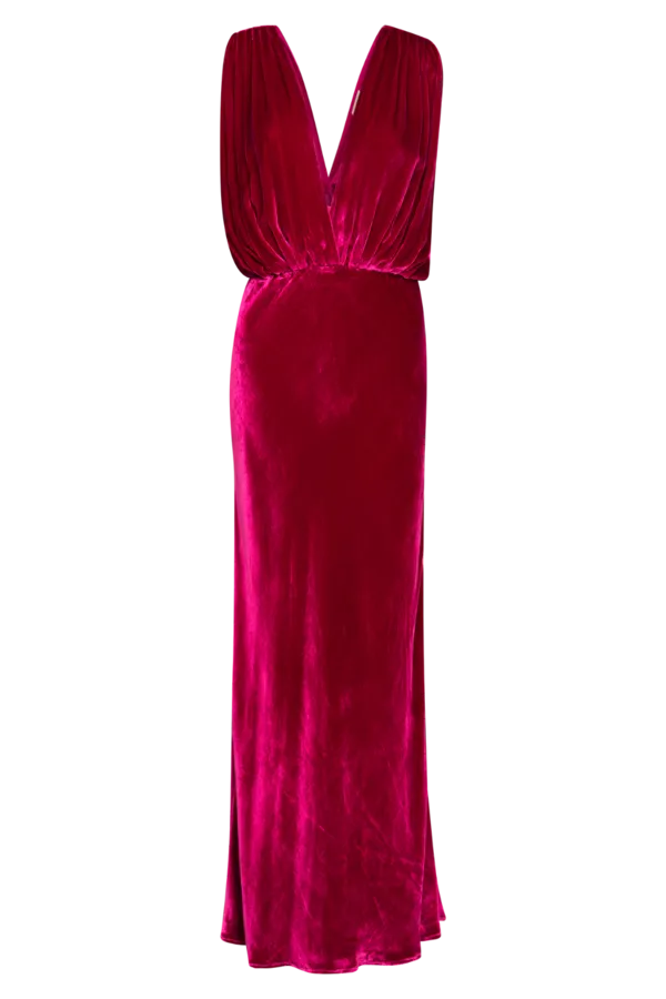 Travis Dress - Fuchsia